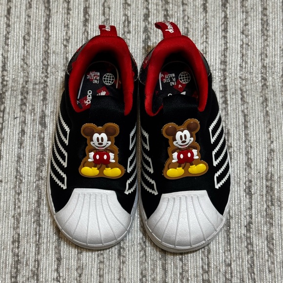 Adidas Mickey Mouse Toddler Sneakers | Size 7 - Picture 1 of 5